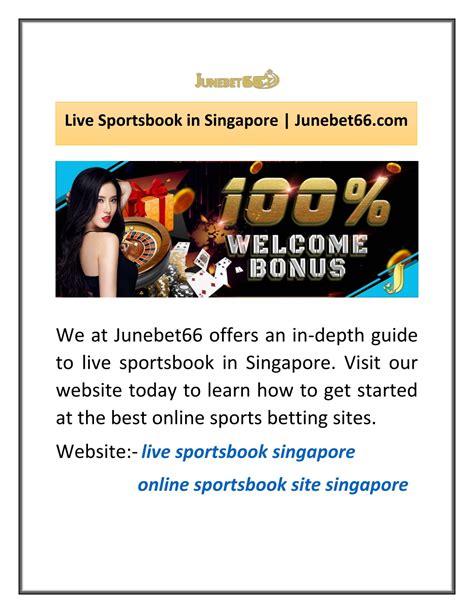 live sportsbook singapore